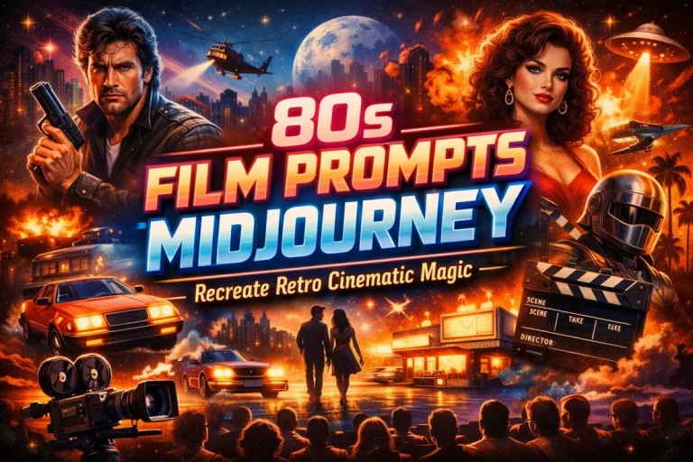 80s Film Prompts Midjourney