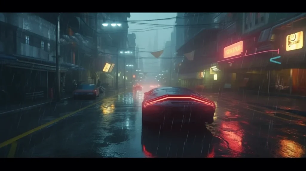 Action Scene Example
