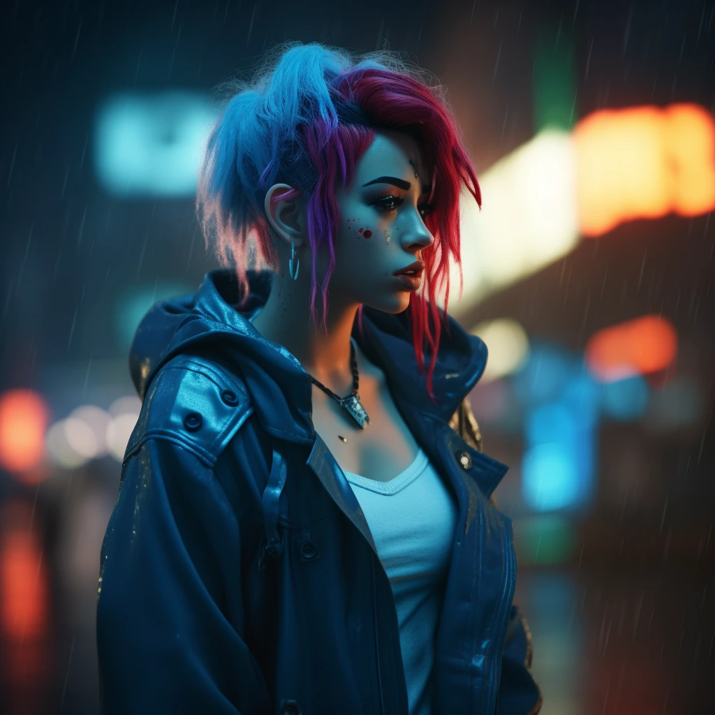 Cyberpunk Anime Example