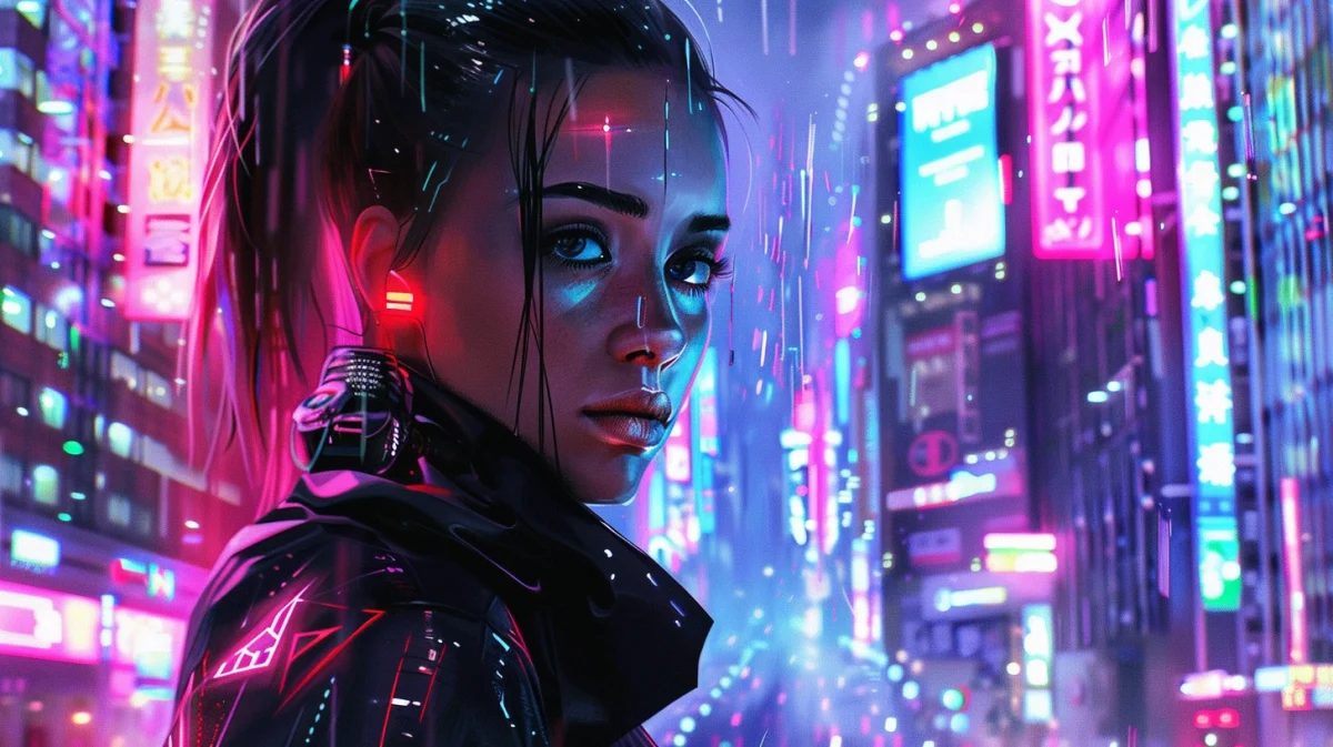 Exploring Cyberpunk Portraits with AI