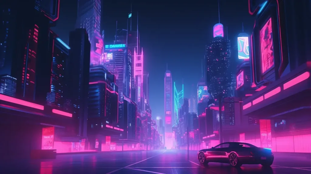 Sci-Fi Cityscape Example