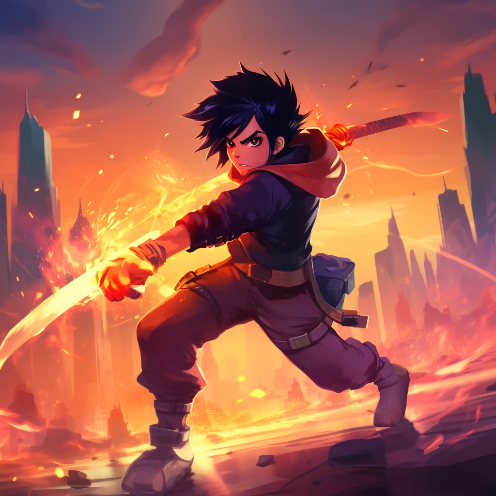 Shonen Action Example