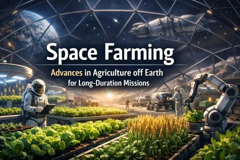 Space farming Advances in agriculture off Earth for long-duration missions