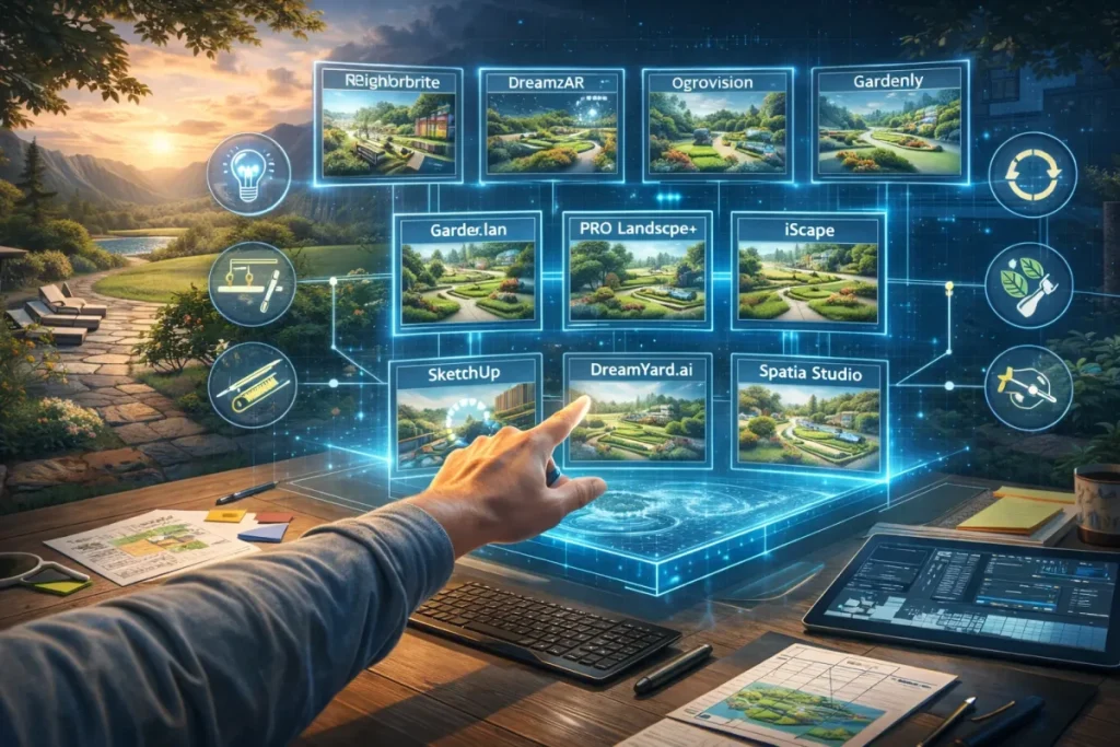 How to Choose the Right AI Landscape Design Tool