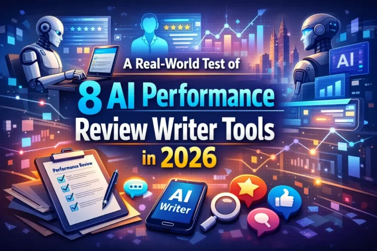 A Real-World Test of 8 AI Performance Review Writer Tools in 2026