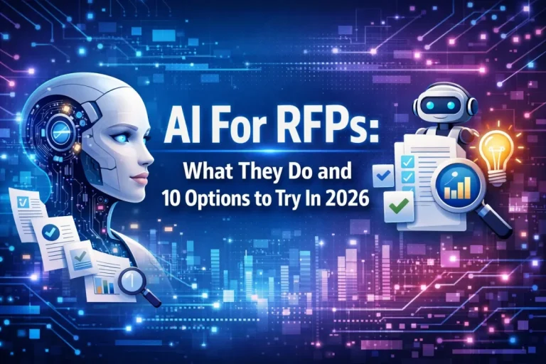 AI For RFPs: What They Do and 10 Options to Try In 2026