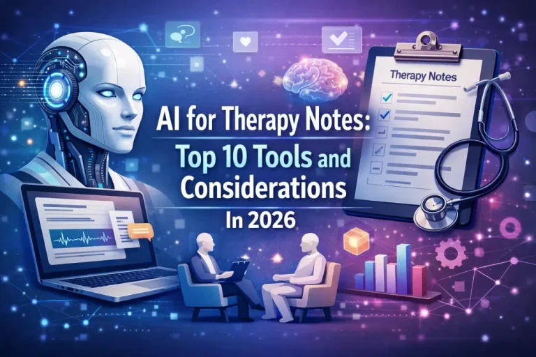 AI for Therapy Notes: Top 10 Tools and Considerations In 2026