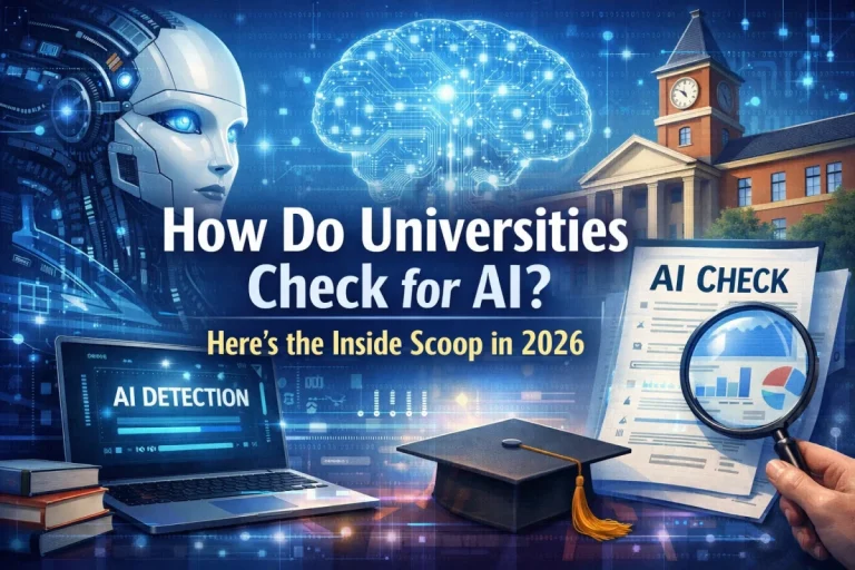 How Do Universities Check for AI? Here’s the Inside Scoop in 2026