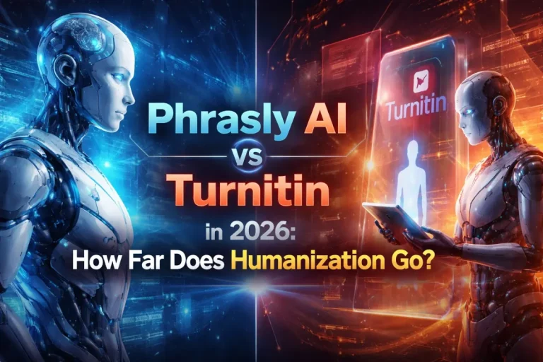 Phrasly AI vs Turnitin in 2026 - How Far Does Humanization Go
