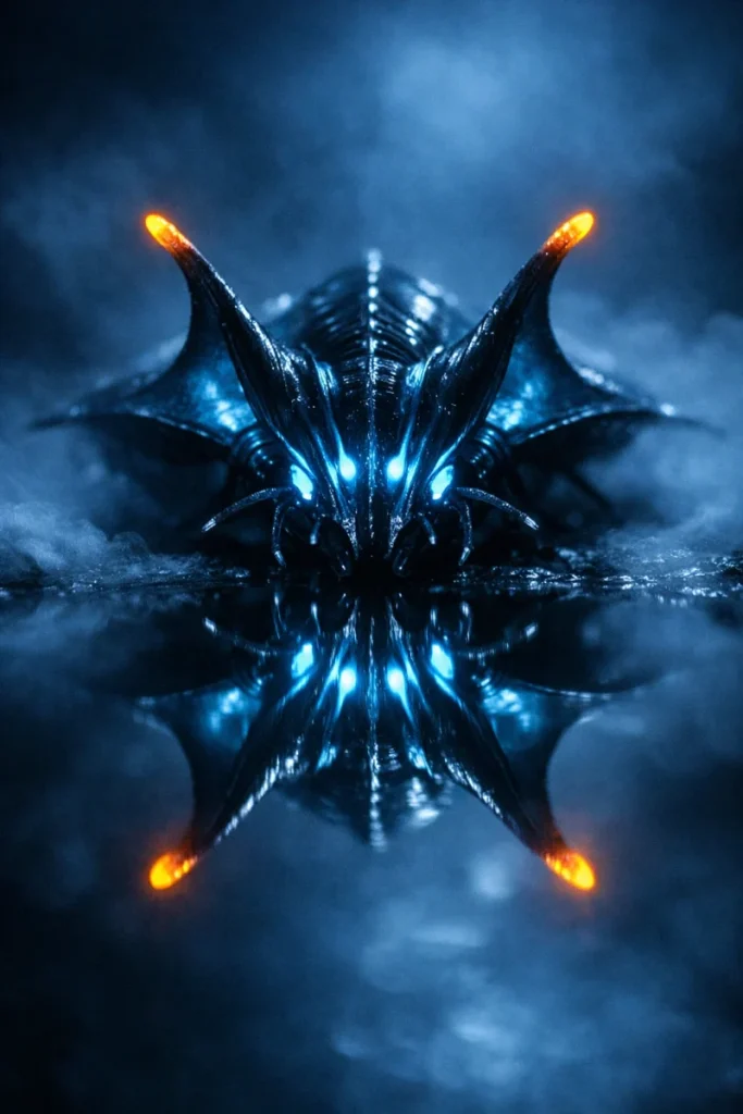 bioluminescent creature