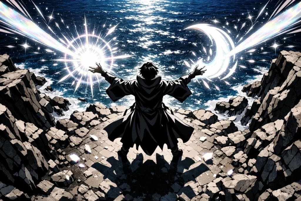 sorcerer casting light spells