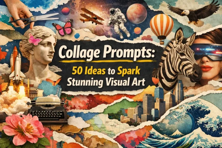 Collage Prompts - 50 Ideas to Spark Stunning Visual Art