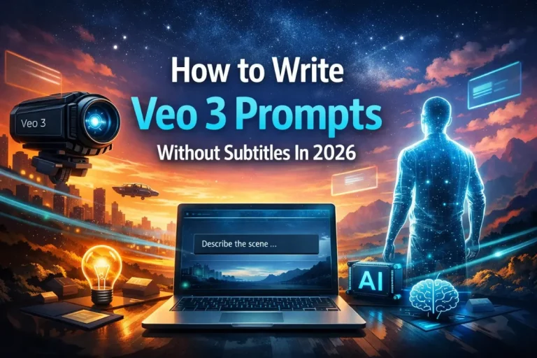 How to Write Veo 3 Prompts Without Subtitles In 2026