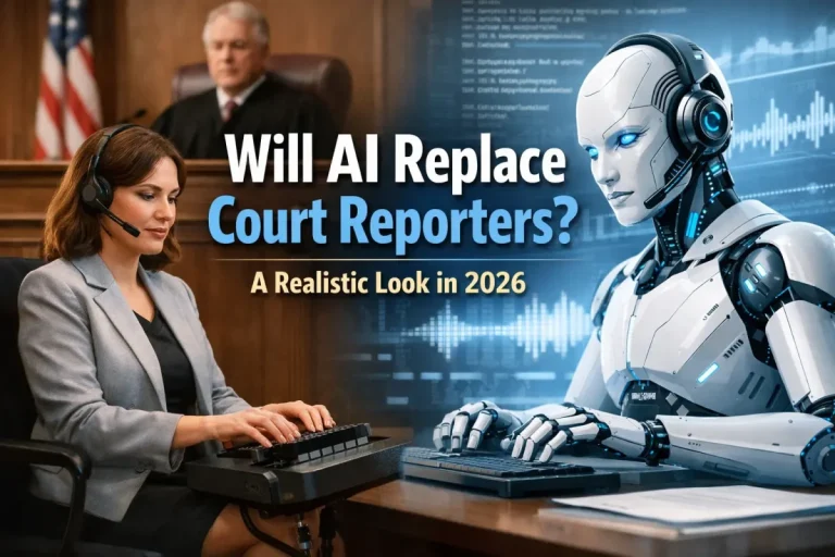 Will AI Replace Court Reporters - A Realistic Look in 2026
