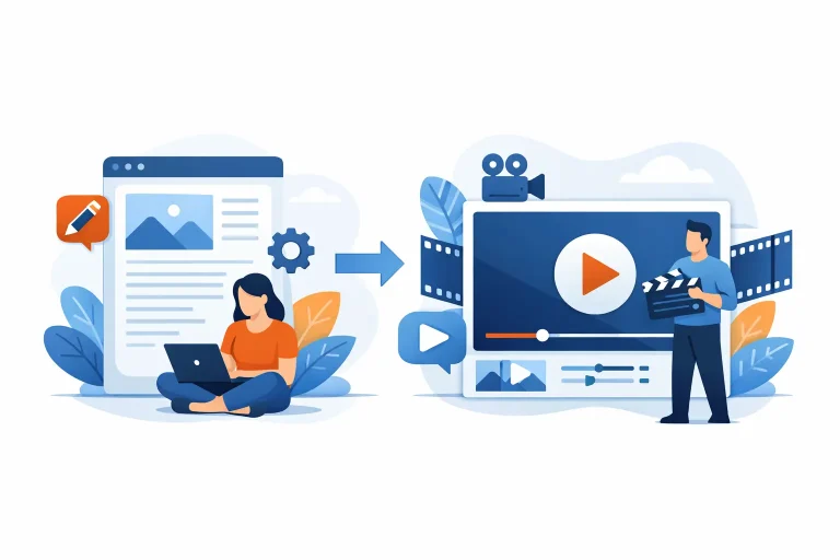 How to Turn Blog Posts Into Videos