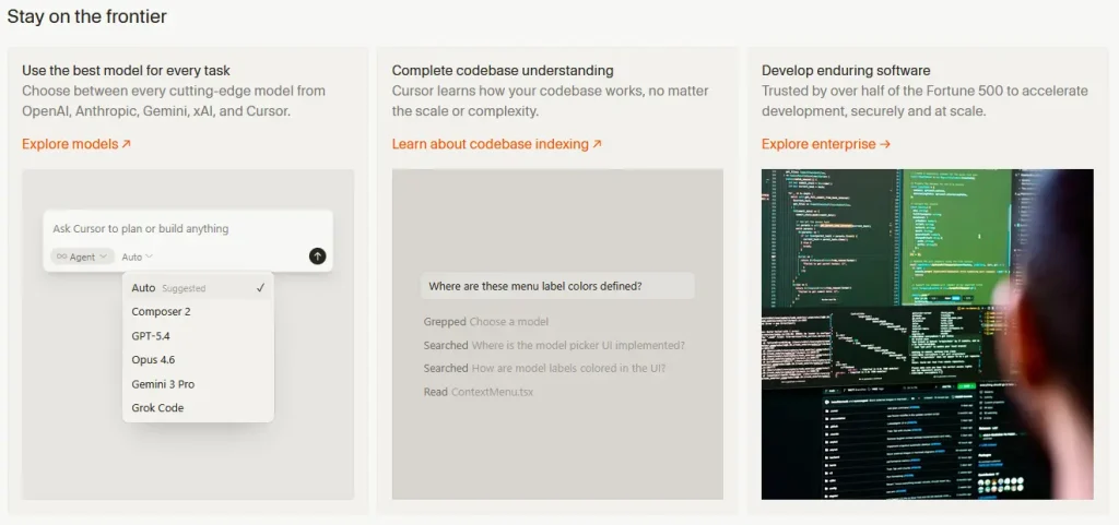 Cursor AI Features