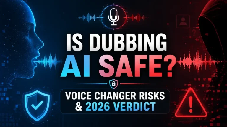 Is Dubbing AI Safe? Voice Changer Risks & 2026 Verdict