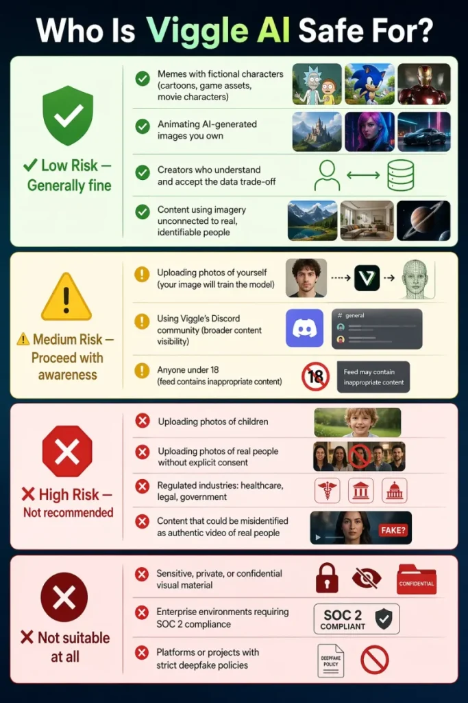 Who Is Viggle AI Safe For?