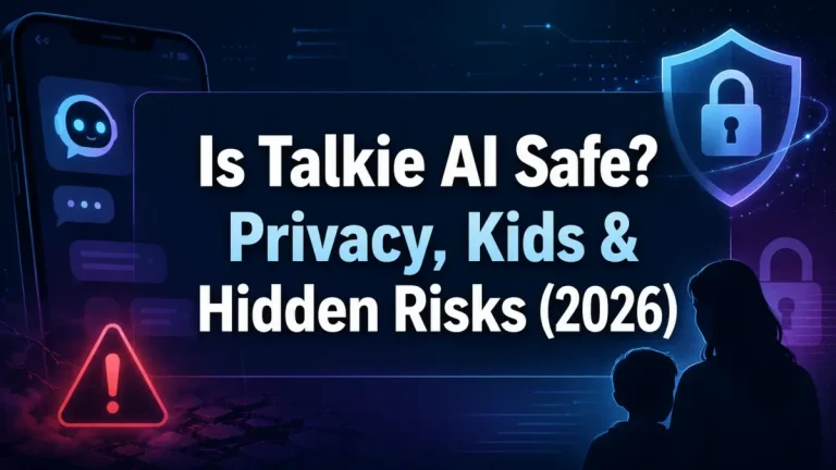 Is Talkie AI Safe? Privacy, Kids & Hidden Risks (2026)