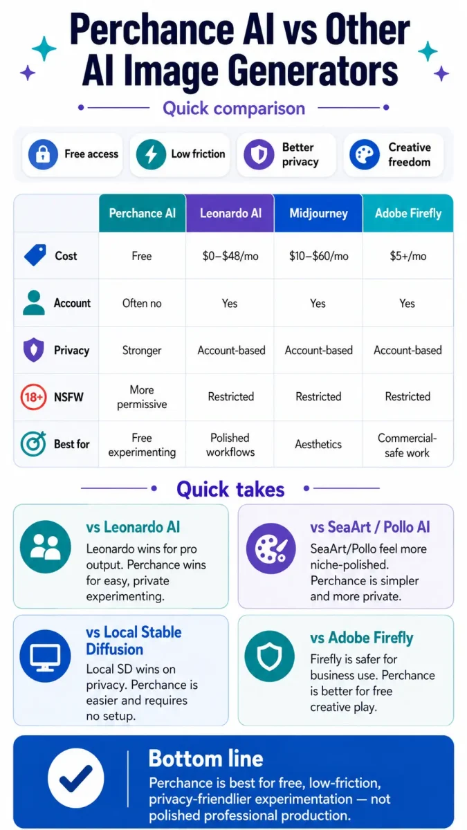 Perchance AI vs Other AI Image Generators — Honest Comparison