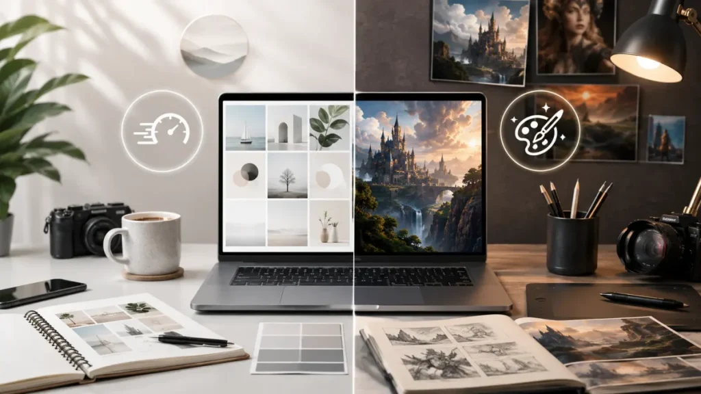 Krea AI vs Leonardo AI for Bloggers
